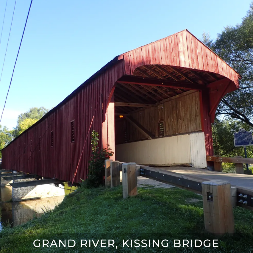 Grand River, Kissing Bridge