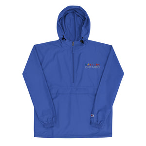 Embroidered Kayak Ontario Packable Jacket